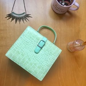 🌷3/$14🌷Alligator Print Clutch/Box